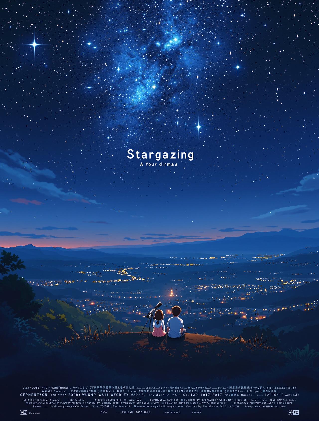 AI片 - 星空小镇