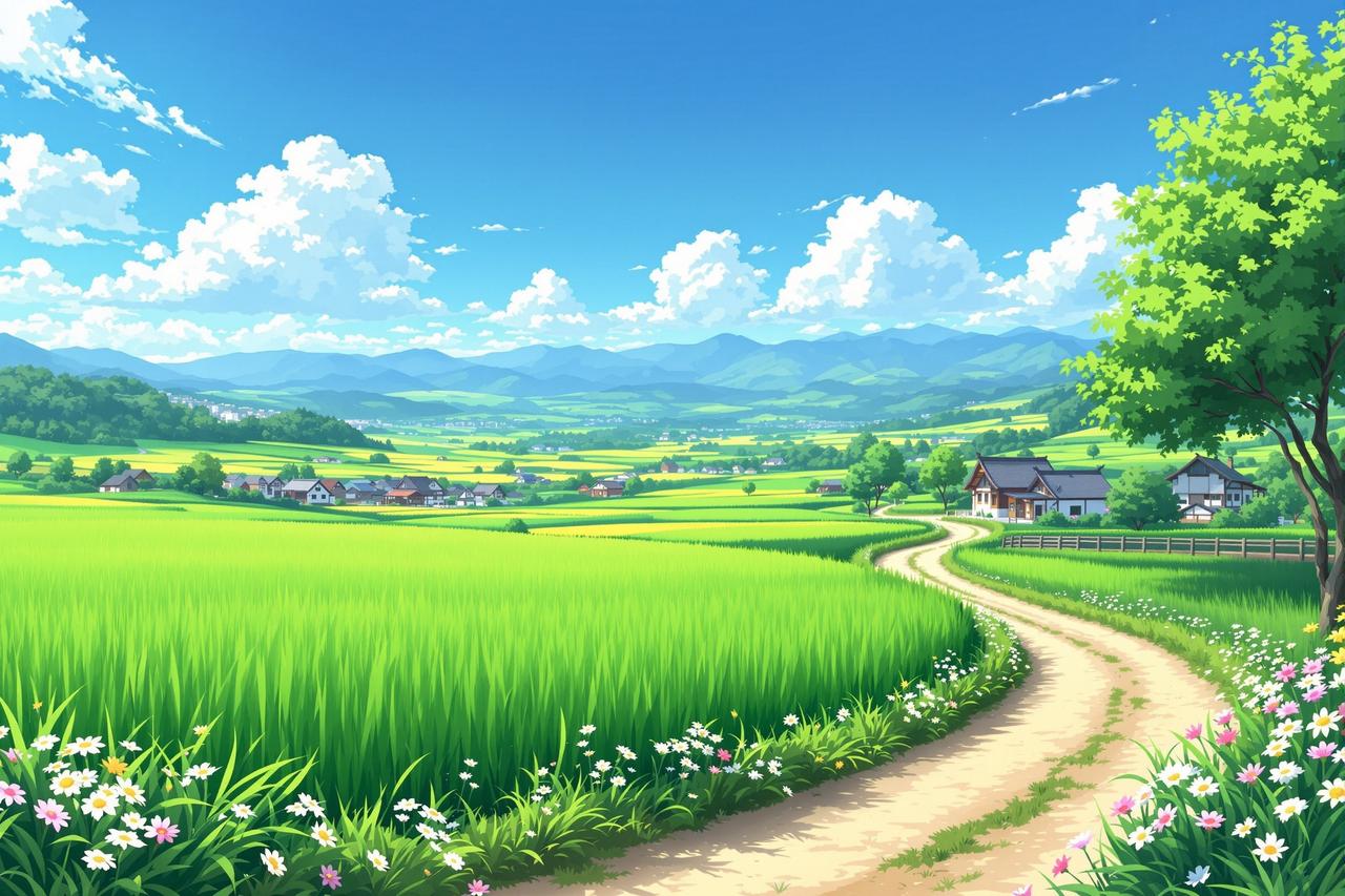 AI片专题 - 治愈乡村系列